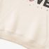 Beige Letters Print Hoodie GM8807-173