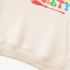 Beige Letters Print Hoodie GM8807-42