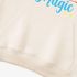 Beige Letters Print Hoodie GM8807-69