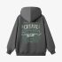 Gray Letter Graphic Hoodie GM8808-188