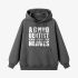 Gray Letter Graphic Hoodie GM8808-223