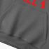 Gray Letter Graphic Hoodie GM8808-226