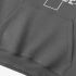 Gray Letter Graphic Hoodie GM8808-247