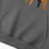 Goat Geometric Graphic Gray Hoodie GM8808-266