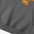 Letter Graphic Gray Hoodie GM8808-313