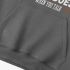 Letter Graphic Gray Hoodie GM8808-317