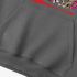 Gray Letters Print Hoodie GM8808-51