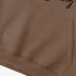 Brown Letters Print Hoodie GM8809-171