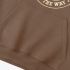 Brown Letter Graphic Hoodie GM8809-227