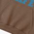 Brown Letter Graphic Hoodie GM8809-231