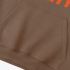 Brown Letter Graphic Hoodie GM8809-245