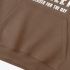 Brown Letter Graphic Hoodie GM8809-250