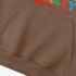 Brown Letters Print Hoodie GM8809-42