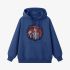 Dark Blue Skeletons Graphic Hoodie GM8810-207