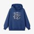 Dark Blue Animal Graphic Hoodie GM8810-248