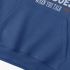 Letter Graphic Dark Blue Hoodie GM8810-317