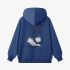 Dark Blue Cartoon Print Hoodie GM8810-96