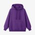 Purple Cartoon Print Hoodie GM8811-103