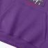 Purple Letters Print Hoodie GM8811-118