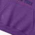 Purple Letters Print Hoodie GM8811-139