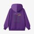 Purple Numbers Print Hoodie GM8811-143