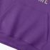 Purple Letters Print Hoodie GM8811-156