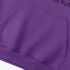 Purple Letters Print Hoodie GM8811-169