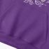 Purple Letter Graphic Hoodie GM8811-191