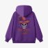 Purple Skeletons Graphic Hoodie GM8811-202