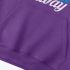 Purple Letter Graphic Hoodie GM8811-222