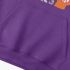 Purple Letter Graphic Hoodie GM8811-237