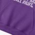 Purple Letter Graphic Hoodie GM8811-243