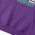 Purple Letter Graphic Hoodie GM8811-246