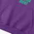 Purple Letter Graphic Hoodie GM8811-252