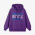 Fish Letter Purple Hoodie GM8811-278