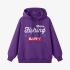 Fish Letter Purple Hoodie GM8811-279