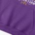 Letter Graphic Purple Hoodie GM8811-285