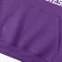 Letter Graphic Purple Hoodie GM8811-292