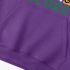 Letter Graphic Purple Hoodie GM8811-295