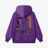 Autumn Purple Print Hoodie GM8811-29