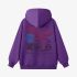 Purple Letters Print Hoodie GM8811-34