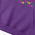 Purple Letters Print Hoodie GM8811-77