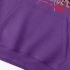 Purple Letters Print Hoodie GM8811-90