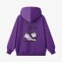 Purple Cartoon Print Hoodie GM8811-96