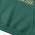 Dark Green Letter Graphic Hoodie GM8812-193