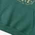 Dark Green Letter Graphic Hoodie GM8812-194