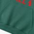 Dark Green Letter Graphic Hoodie GM8812-226