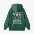 Dark Green Animal Graphic Hoodie GM8812-249