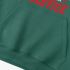 Letter Graphic Dark Green Hoodie GM8812-286