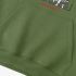 Grass Green Letters Print Hoodie GM8813-118